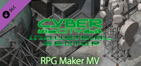 RPG Maker MV - CyberCity Industrial Sector Tiles cover art