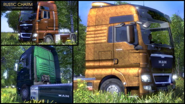 Скриншот из Euro Truck Simulator 2 - Flip Paint Designs