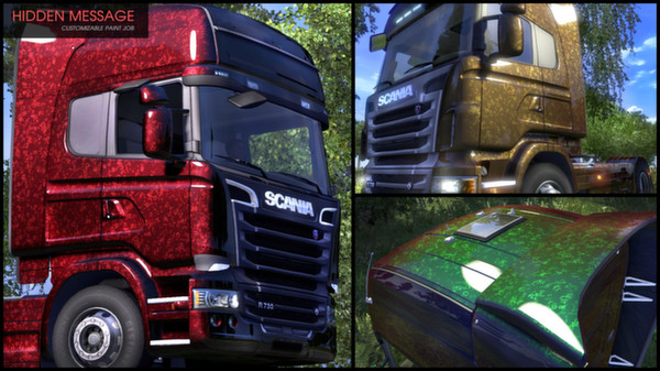 Скриншот из Euro Truck Simulator 2 - Flip Paint Designs