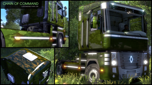 Скриншот из Euro Truck Simulator 2 - Flip Paint Designs