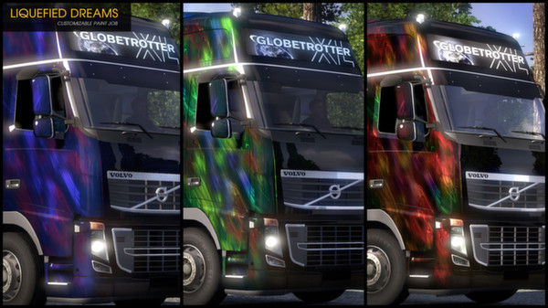 Скриншот из Euro Truck Simulator 2 - Flip Paint Designs