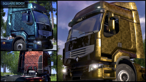 Скриншот из Euro Truck Simulator 2 - Flip Paint Designs