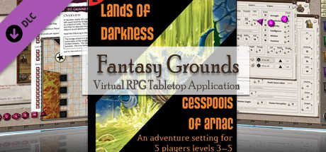 Fantasy Grounds - 4E: Lands of Darkness #2: Cesspools of Arnac cover art