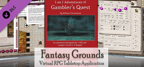 Fantasy Grounds - 3.5E/PFRPG: Gambler's Quest - 1 on 1 cover art