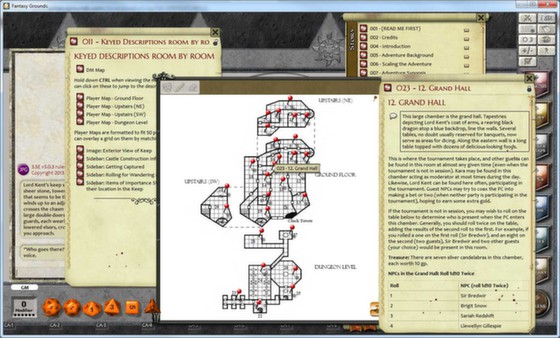 Скриншот из Fantasy Grounds - 3.5E⁄PFRPG: Gambler's Quest - 1 on 1