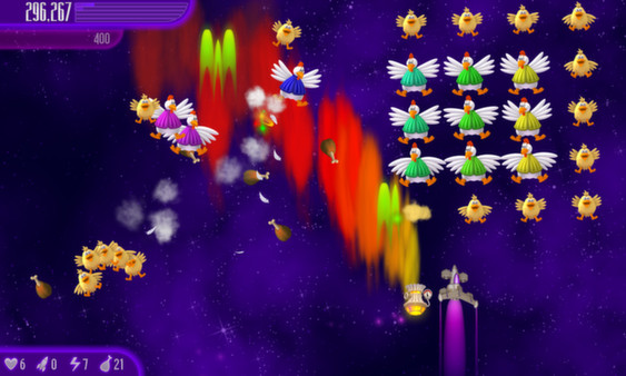 Скриншот из Chicken Invaders 4