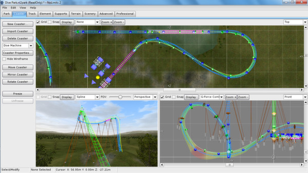 Скриншот из NoLimits 2 Roller Coaster Simulation