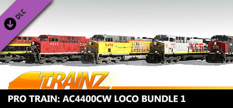 Trainz 2022 DLC - ProTrain: AC4400CW Loco Bundle 1 cover art