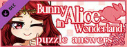 Bunny Alice in Wonderland-puzzle answers