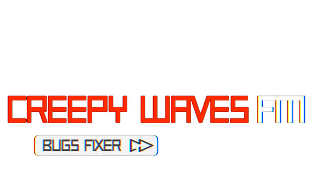 Creepy Waves FM: Bugs Fixer Logo