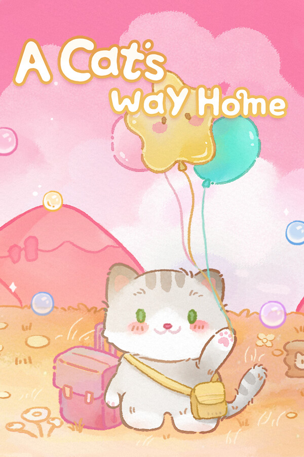Steam portrait for A cat's way home.