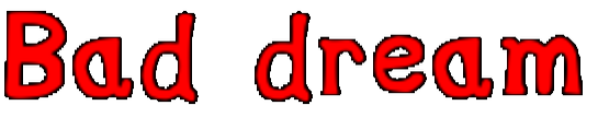Bad Dream Logo