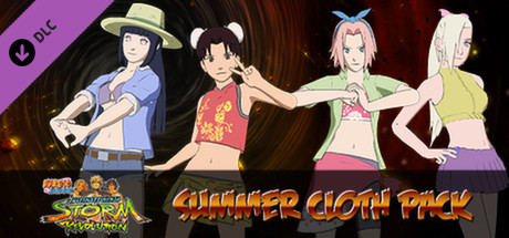 NARUTO SHIPPUDEN: Ultimate Ninja STORM Revolution- DLC3 Summer Cloth Pack cover art