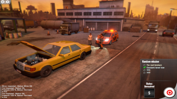 Roadside Assistance Simulator minimum requirements