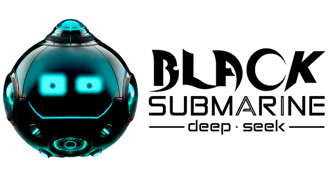 Black Submarine: deep seek Logo