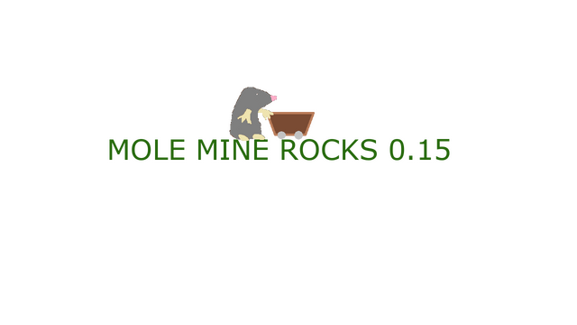 mole mine rocks 0.15 Logo