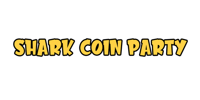 Shark Coin Party Logo