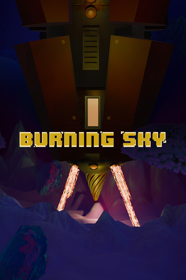 Steam portrait for Burning Sky.