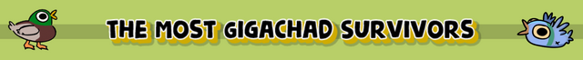 THE MOST GIGACHAD SURVIVORS Logo