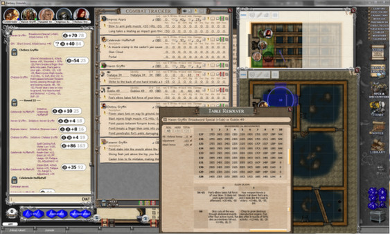 Скриншот из Fantasy Grounds - Rolemaster Classic Ruleset