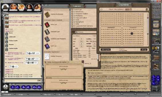 Скриншот из Fantasy Grounds - Rolemaster Classic Ruleset