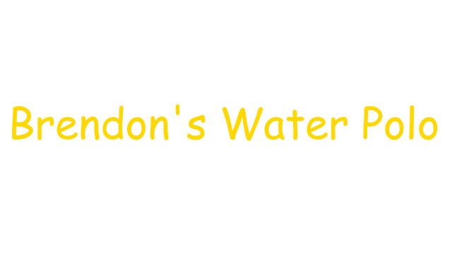 Brendon's Water Polo Logo