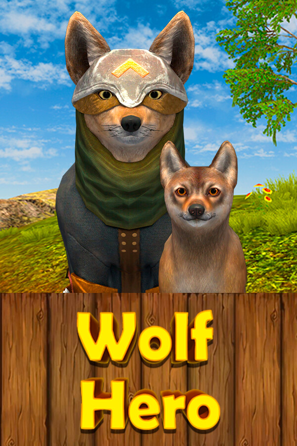 Steam portrait for Wolf Hero: Animals vs Robots.