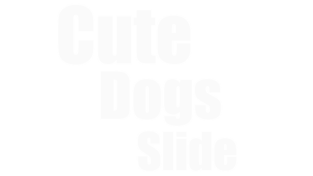 Cute Dogs Slide Logo
