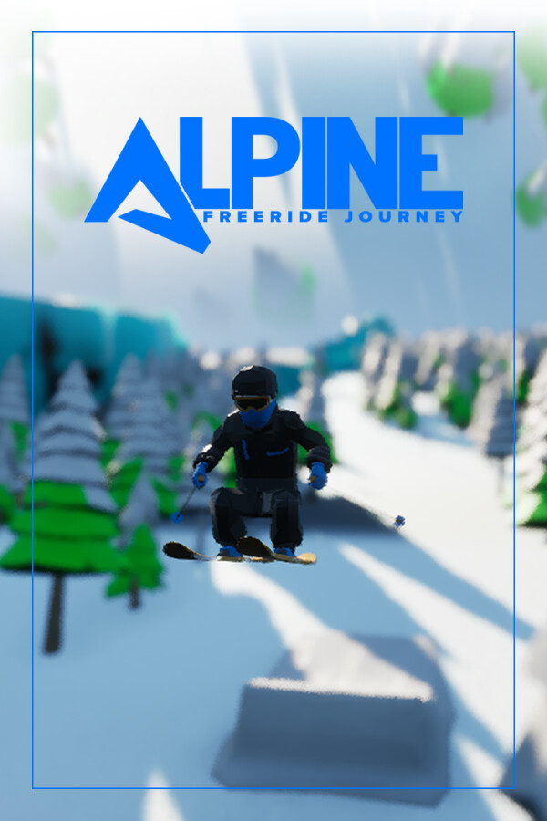 Steam portrait for Alpine, freeride journey.