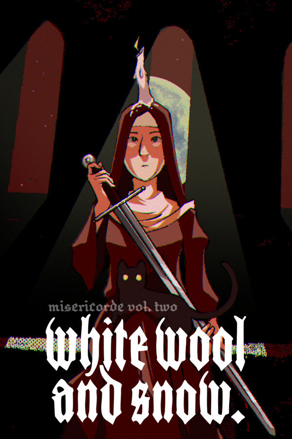 Steam portrait for Misericorde Volume Two: White Wool & Snow.