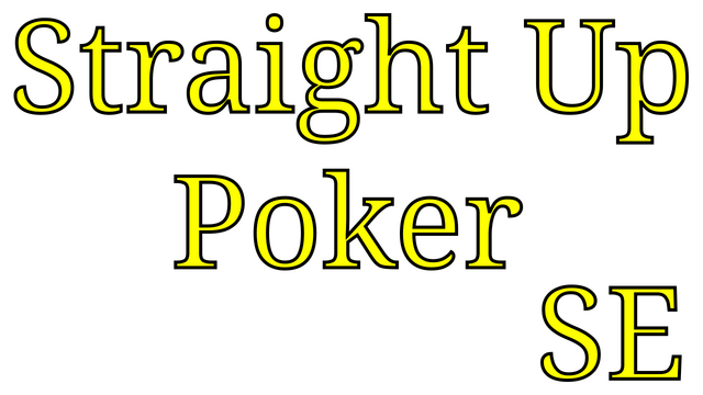Straight Up Poker SE Logo