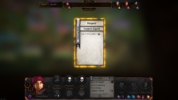 Скриншот из The Witcher Adventure Game