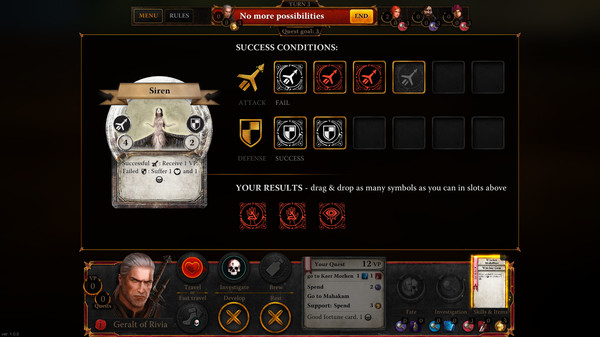 Скриншот из The Witcher Adventure Game