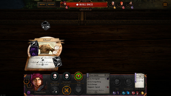 Скриншот из The Witcher Adventure Game