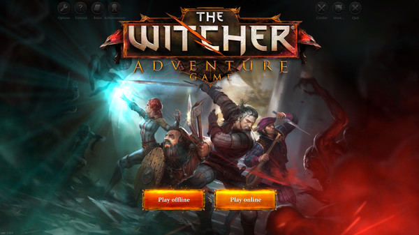 Скриншот из The Witcher Adventure Game