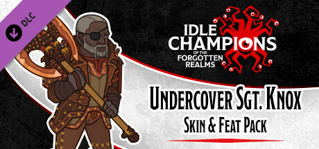 Idle Champions - Undercover Sgt. Knox Skin & Feat Pack cover art