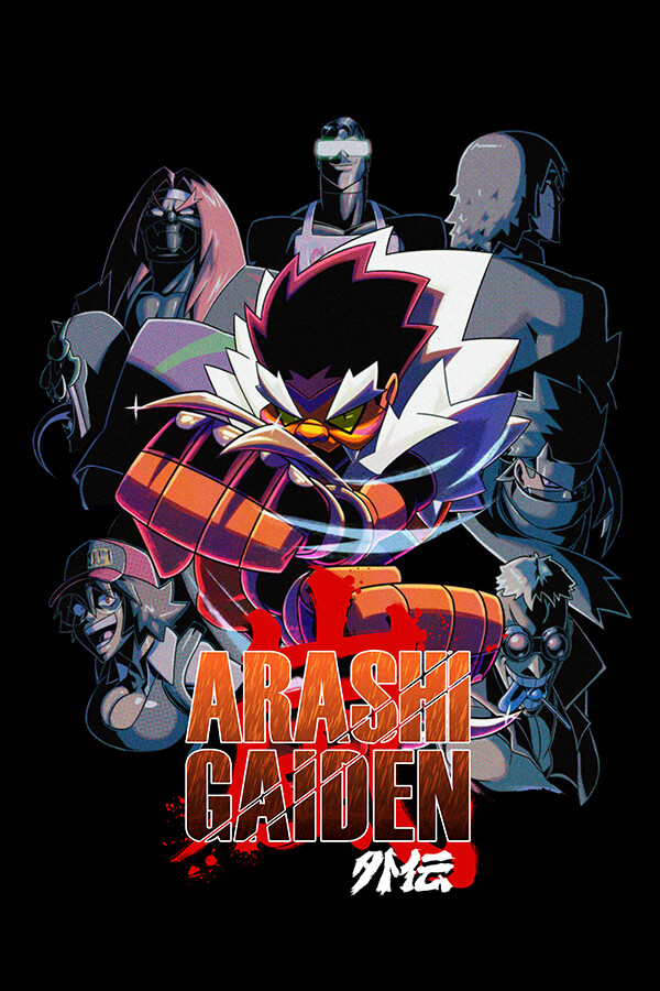 Steam portrait for Arashi Gaiden.