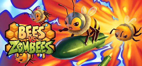 Bees vs Zombees cover art