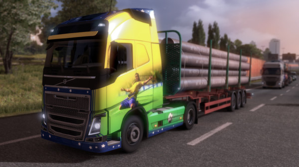 Скриншот из Euro Truck Simulator 2 - Brazilian Paint Jobs Pack