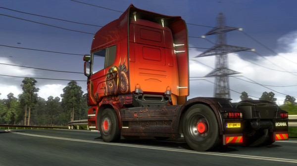 Скриншот из Euro Truck Simulator 2 - Fantasy Paint Jobs Pack