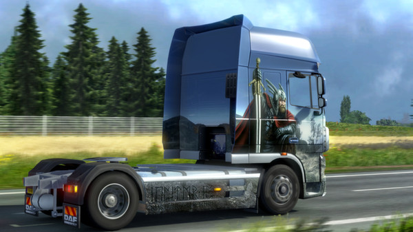 Скриншот из Euro Truck Simulator 2 - Fantasy Paint Jobs Pack