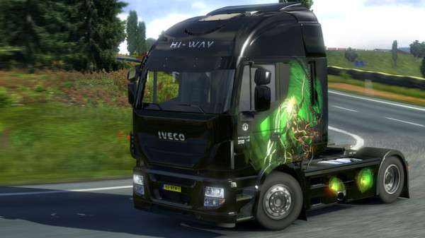 Скриншот из Euro Truck Simulator 2 - Fantasy Paint Jobs Pack