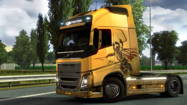 Скриншот из Euro Truck Simulator 2 - Fantasy Paint Jobs Pack