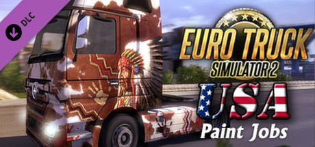 Euro Truck Simulator 2 - USA Paint Jobs Pack cover art