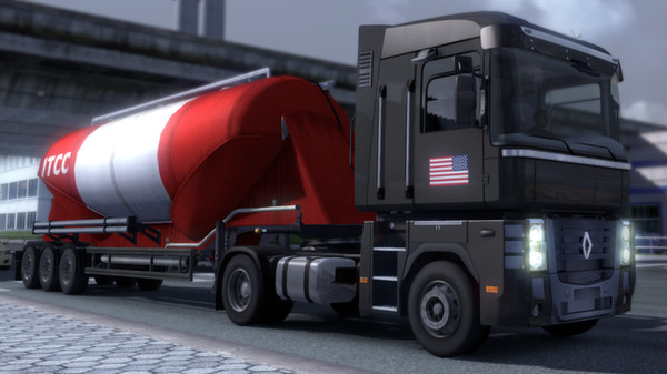 Скриншот из Euro Truck Simulator 2 - USA Paint Jobs Pack