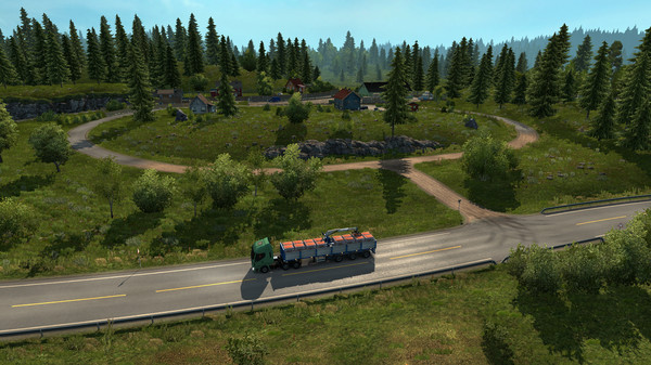 Скриншот из Euro Truck Simulator 2 - Scandinavia