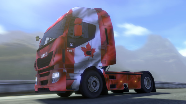 Скриншот из Euro Truck Simulator 2 - Canadian Paint Jobs Pack