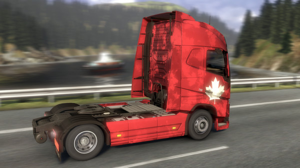 Скриншот из Euro Truck Simulator 2 - Canadian Paint Jobs Pack