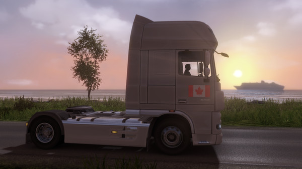 Скриншот из Euro Truck Simulator 2 - Canadian Paint Jobs Pack