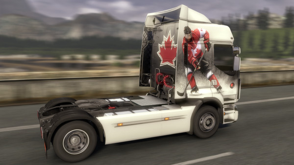 Скриншот из Euro Truck Simulator 2 - Canadian Paint Jobs Pack